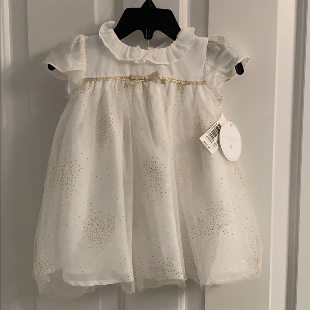 NWT-Infant Girls Edgehill Collection Ivory Dress